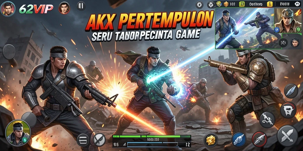 Gameplay seru dan mendebarkan di 62VIP