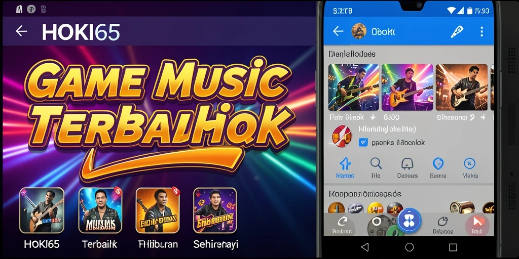Screenshot HOKI65 menampilkan permainan musik yang seru dan interaktif.