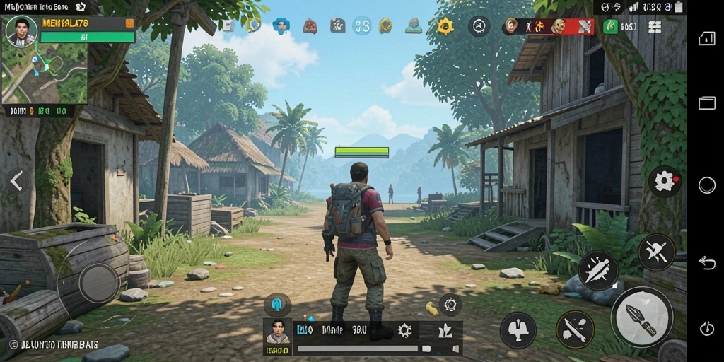 Gameplay MENYALA78 yang menampilkan eksplorasi bebas di dunia terbuka.