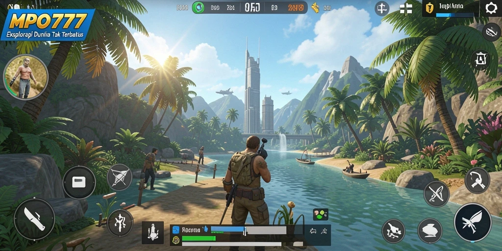 Gameplay MPO777 yang menakjubkan dalam dunia Open World.