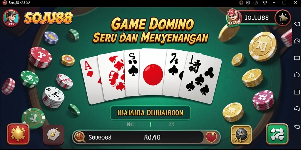 Tampilan seru dari gameplay SOJU88 yang menyenangkan.